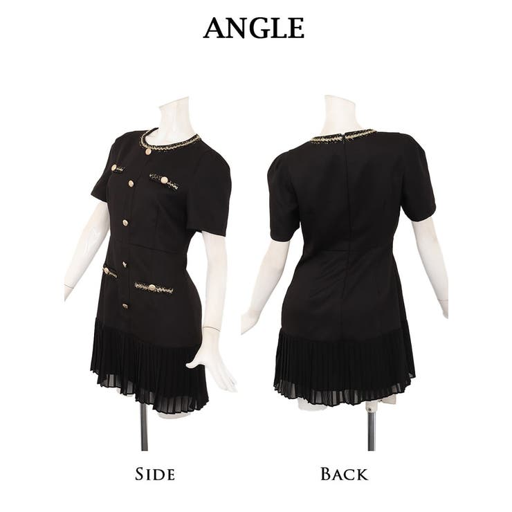 ワンピース キャバドレス 半袖 | Ryuyu | 詳細画像11 