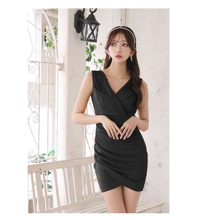 キャバドレス ミニ 襟付き | Ryuyu | 詳細画像9 