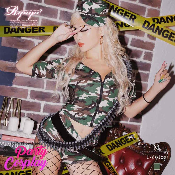 カーキ | コスプレ SWAT風 アーミーセットコスプレ | Ryuyu