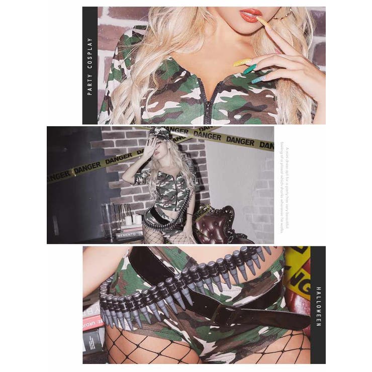 コスプレ SWAT風 アーミーセットコスプレ | Ryuyu | 詳細画像4 