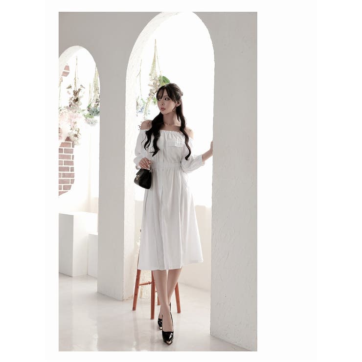 ワンピース キャバドレス オフショル | Ryuyu | 詳細画像7 