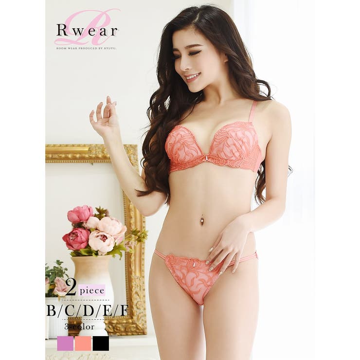 下着 レース 花刺繍 | Ryuyu | 詳細画像1 