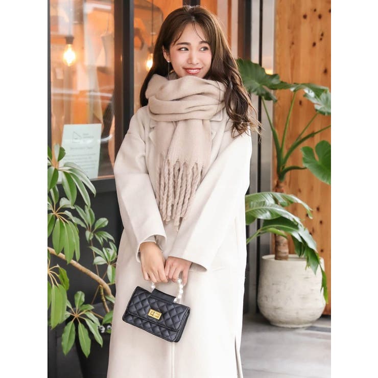 ライトベージュ | 小物 マフラー ストール | Ryuyu