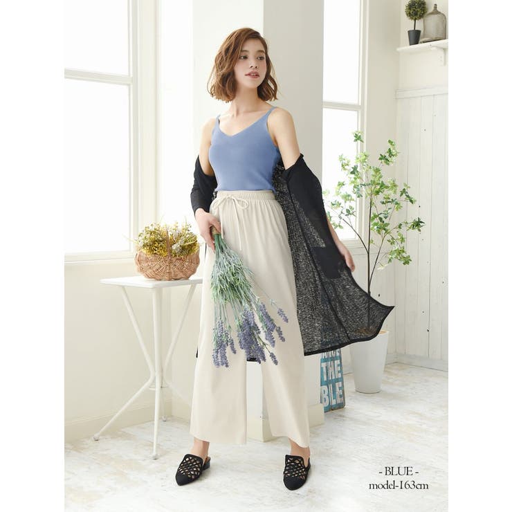 キャミソール カラバリ豊富 リブニット | Ryuyu | 詳細画像3 