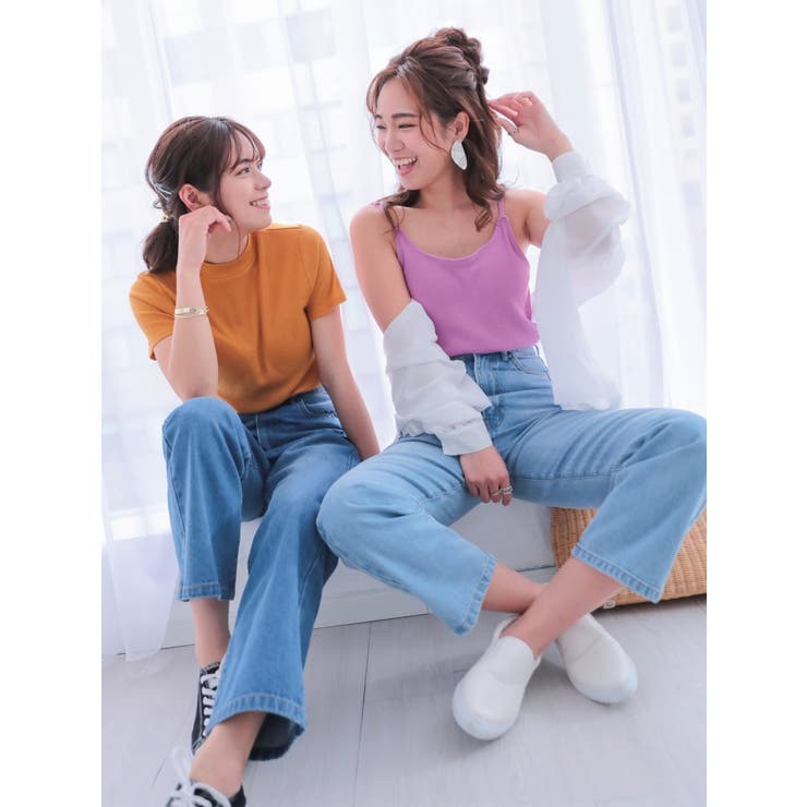 ラベンダー | キャミソール カップ付き キャミ | Ryuyu