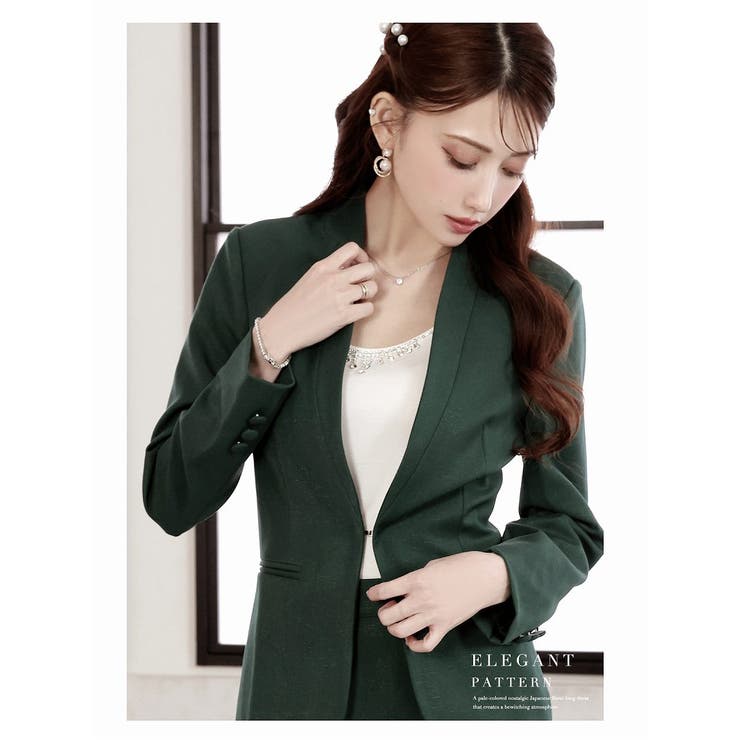 キャバスーツ 膝丈 セットアップ | Ryuyu | 詳細画像7 