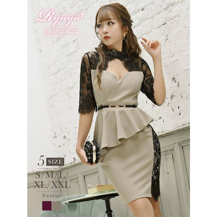 キャバドレス ミニ 体型カバー | Ryuyu | 詳細画像1 