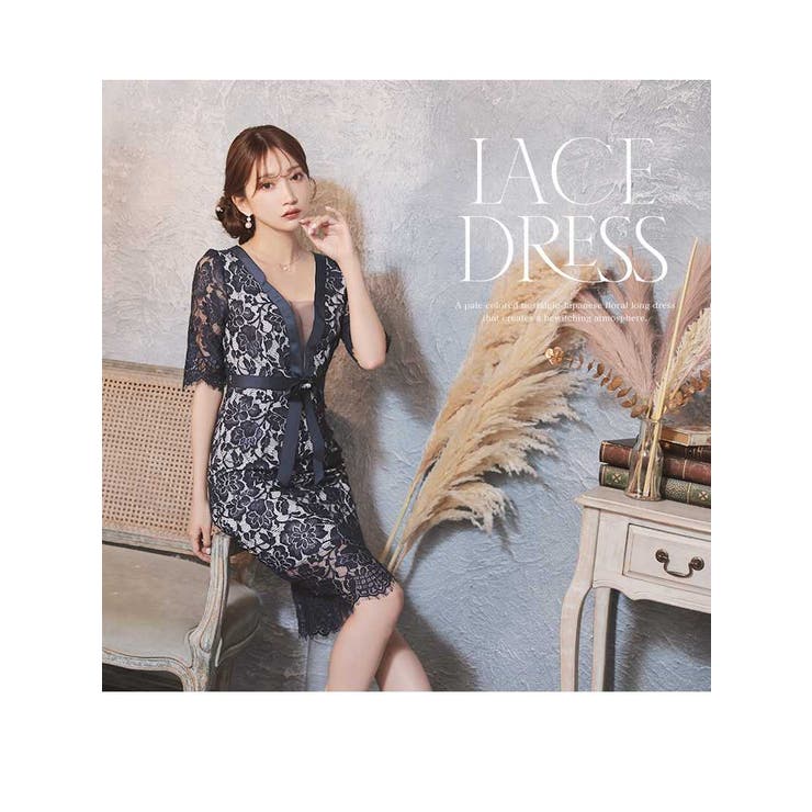 キャバドレス ミニ 五分袖 | Ryuyu | 詳細画像9 