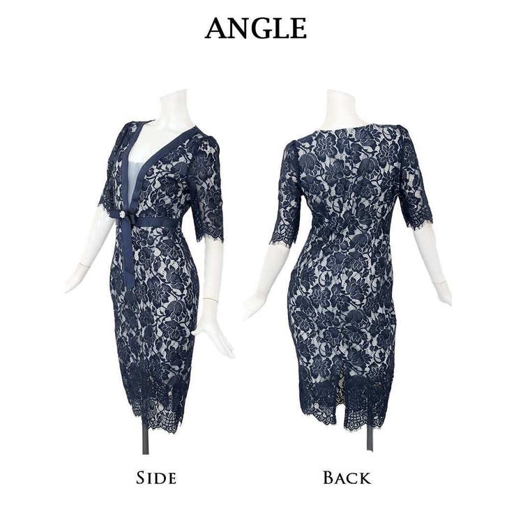 キャバドレス ミニ 五分袖 | Ryuyu | 詳細画像12 