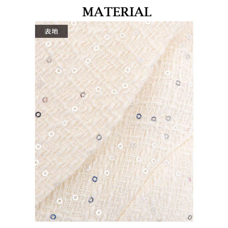 キャバスーツ スパンコール ツイード | Ryuyu | 詳細画像11 