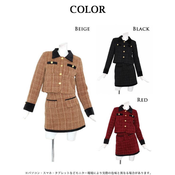 キャバスーツ 中綿 ほんのりラメ | Ryuyu | 詳細画像11 