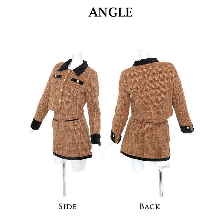 キャバスーツ 中綿 ほんのりラメ | Ryuyu | 詳細画像12 