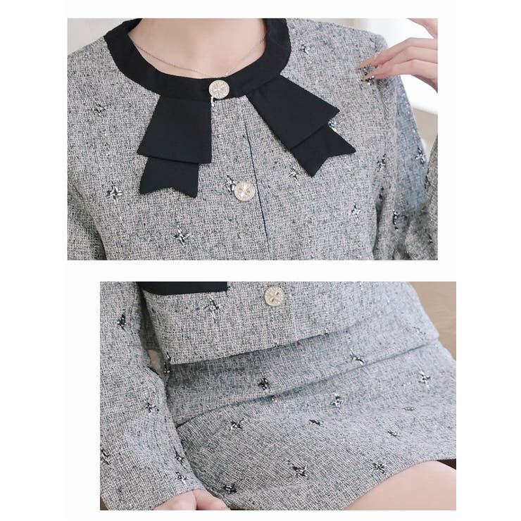 キャバスーツ 式スーツ ラメ | Ryuyu | 詳細画像3 