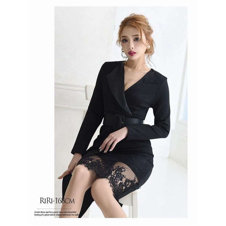 ワンピース キャバドレス ワンカラー | Ryuyu | 詳細画像9 