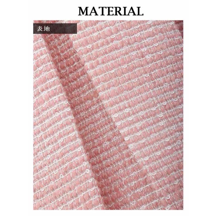 キャバスーツ ミックスツイード インナーパンツ付き | Ryuyu | 詳細画像15 