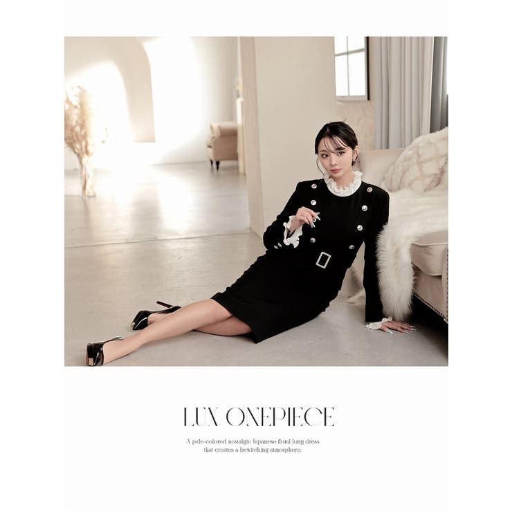 ワンピース キャバドレス レイヤード風 | Ryuyu | 詳細画像6 