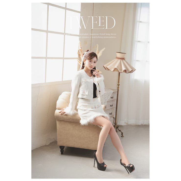 キャバスーツ 高級スーツ ツイード | Ryuyu | 詳細画像2 