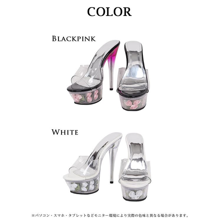 サンダル ヒール クリアサンダル | Ryuyu | 詳細画像6 