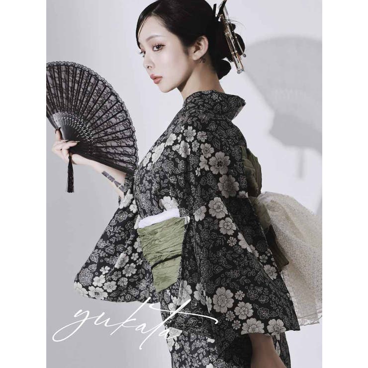 浴衣 セパレート浴衣 小花柄 | Ryuyu | 詳細画像9 