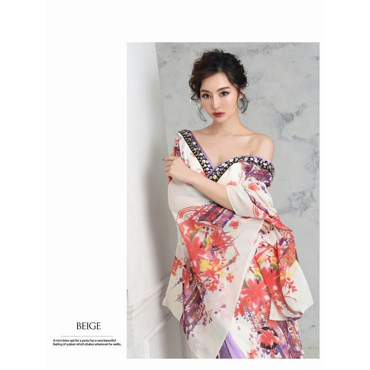 ハロウィン キャバドレス 和柄 | Ryuyu | 詳細画像2 