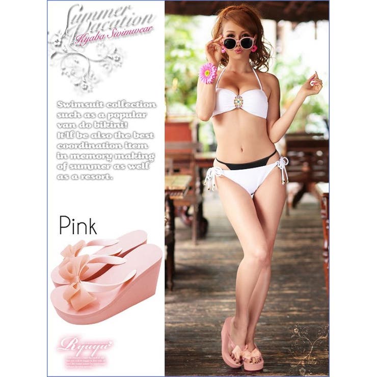 ピンク | ビーチサンダル ビーチサンダル 厚底 | Ryuyu