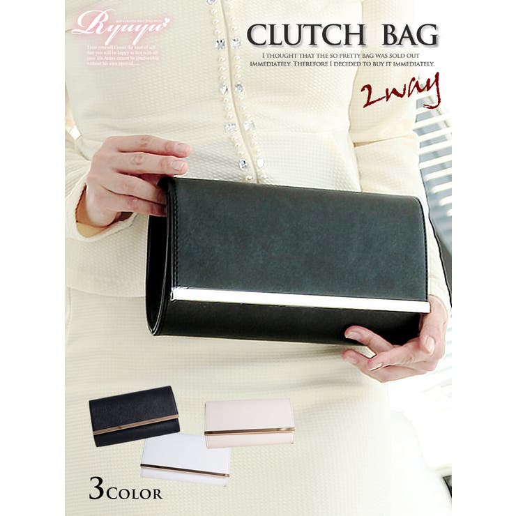 クラッチバッグ キャバクラ 2WAY | Ryuyu | 詳細画像1 