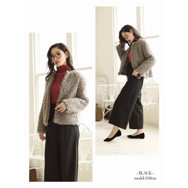 ウエストタック無地ワイドパンツ ウエストリボンハイウエストロングパンツ M | Rvate | 詳細画像12 