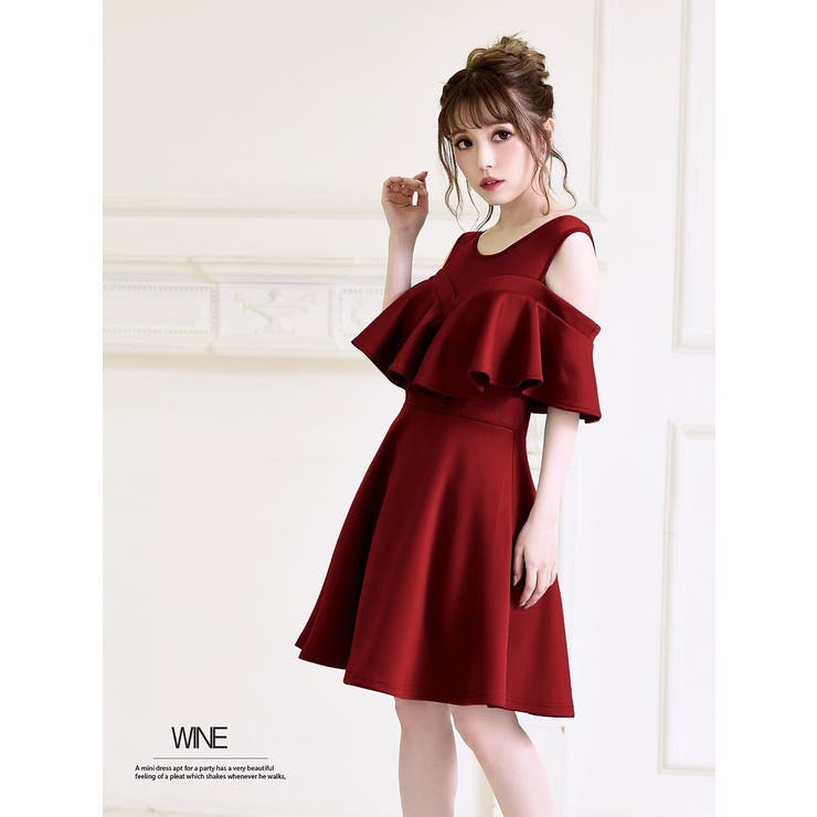 6/25まで¥5000値下げ新品♥定価¥32000♥オープンショルダーミニドレス 楽天市場】キャバドレス ミニワンピース クラブドレス フレア