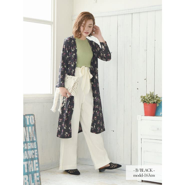 カーディガン 花柄 長袖[品番：RV000007891]｜Rvate（アールベート）のレディースファッション通販｜SHOPLIST（ショップリスト）
