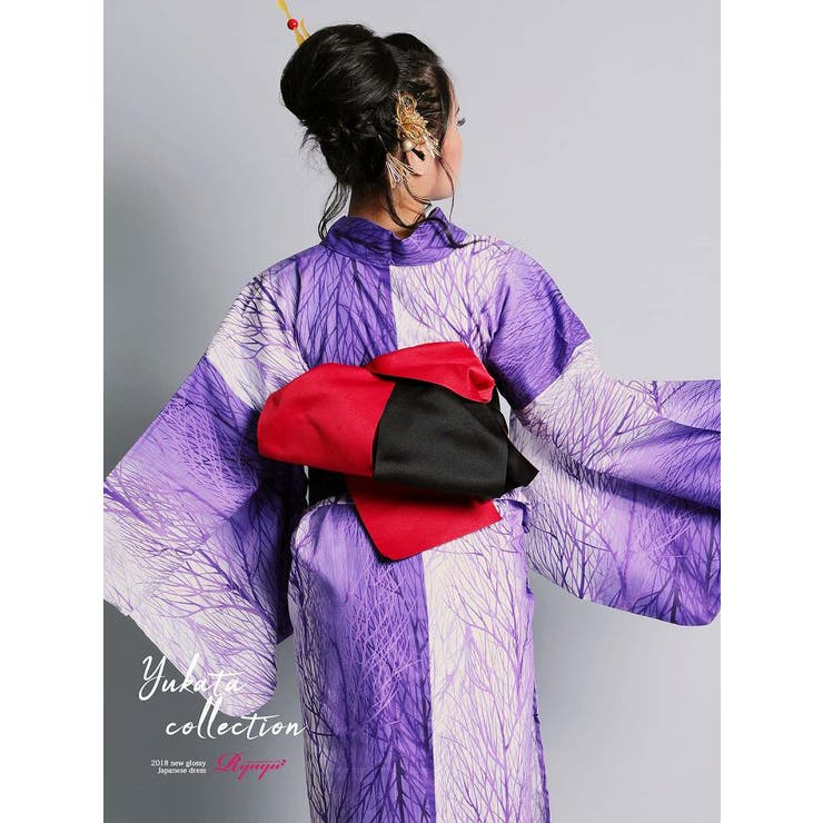 浴衣 高級浴衣 2点セット[品番：RV000007950]｜Ryuyu（リューユ