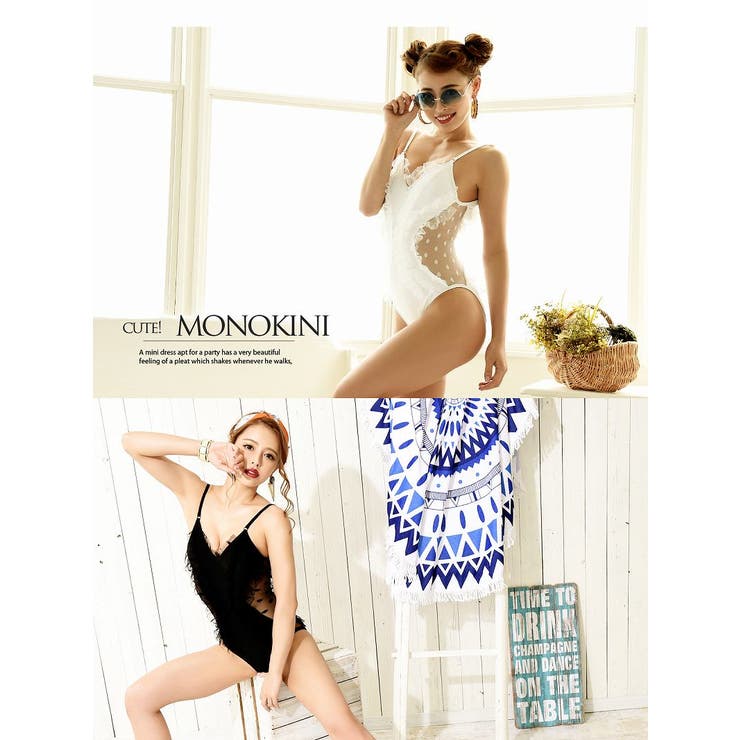 水着 ドット 透け | Ryuyu | 詳細画像9 