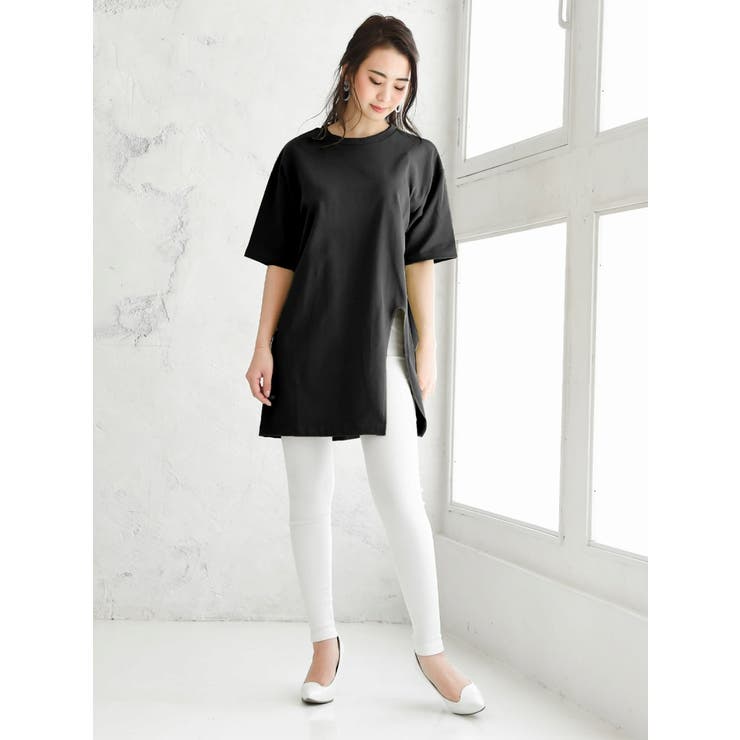 ブラック | Tシャツ 無地 シンプル | Rvate