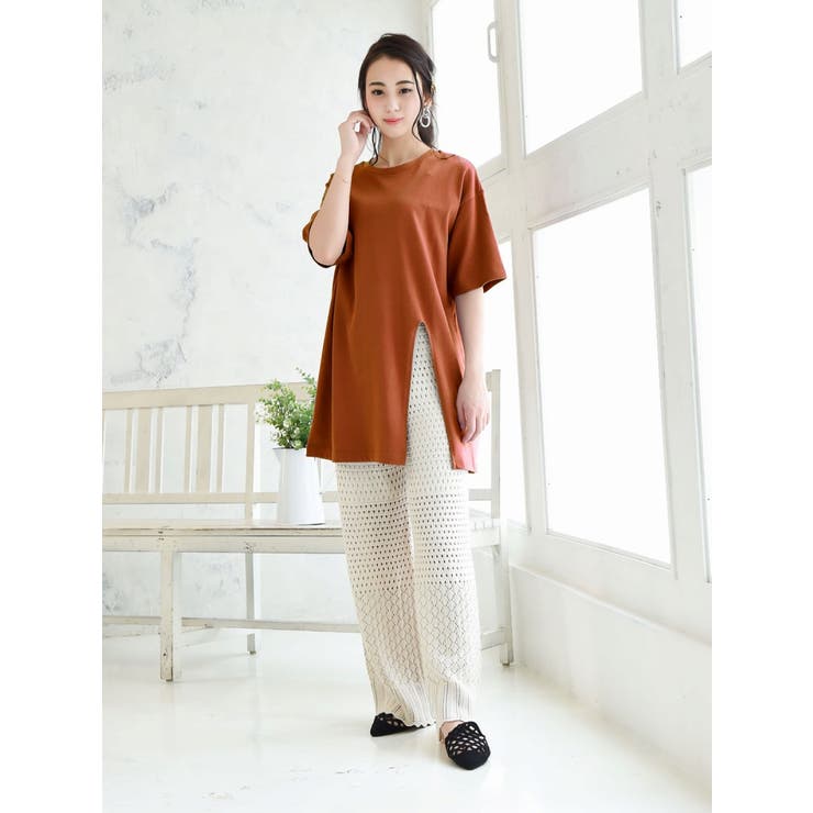 ブラウン | Tシャツ 無地 シンプル | Rvate