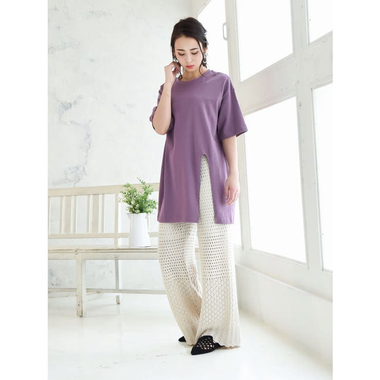 パープル | Tシャツ 無地 シンプル | Rvate