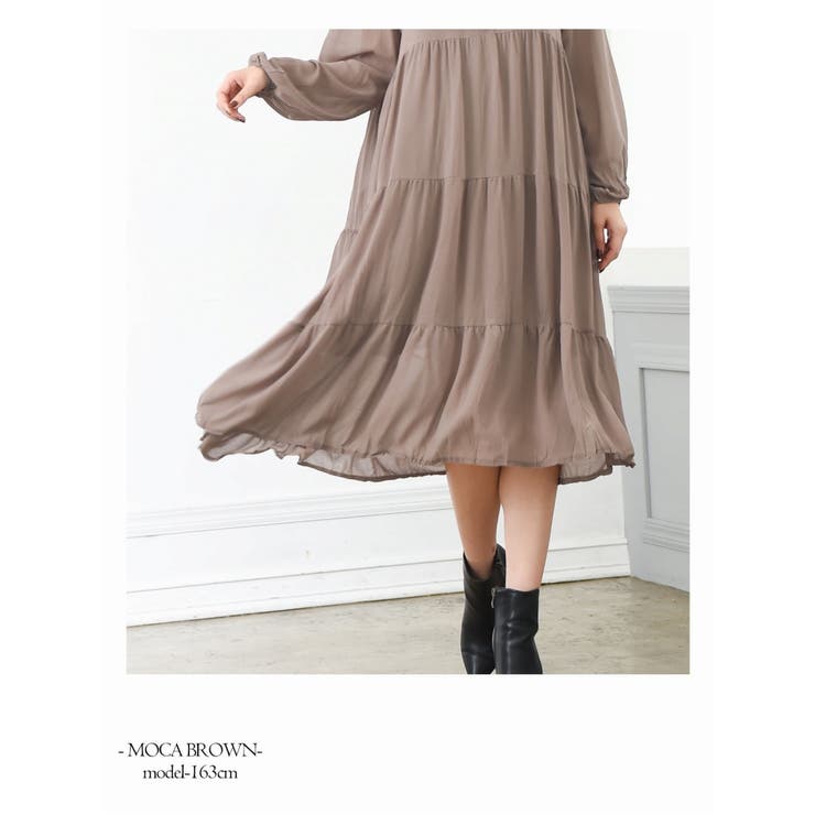 ワンピース キャバドレス マキシ丈 | Rvate | 詳細画像9 