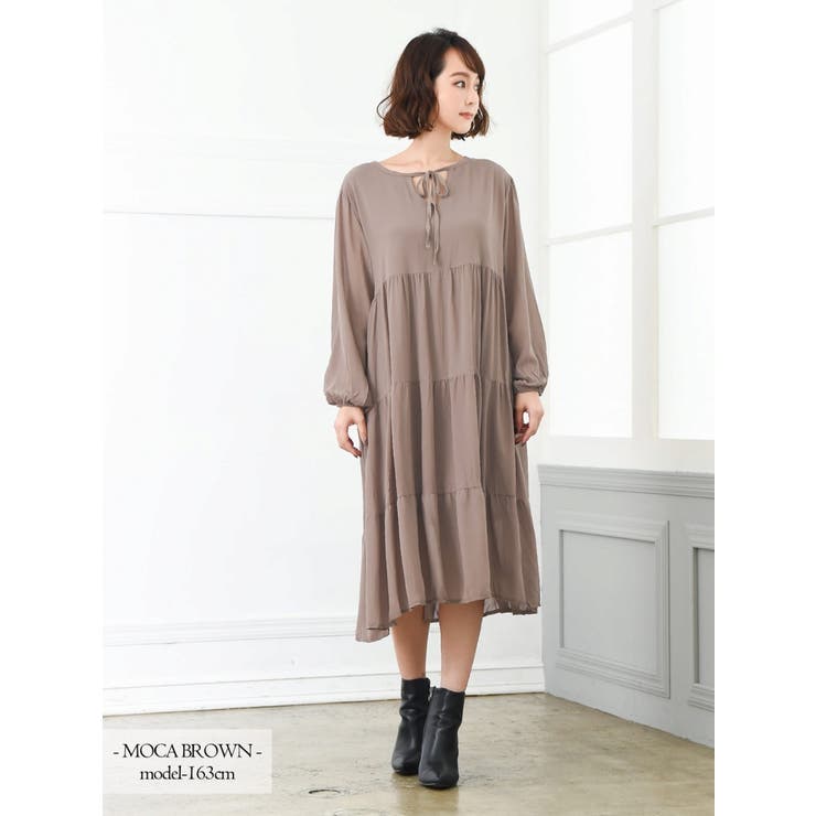 ワンピース キャバドレス マキシ丈 | Rvate | 詳細画像11 