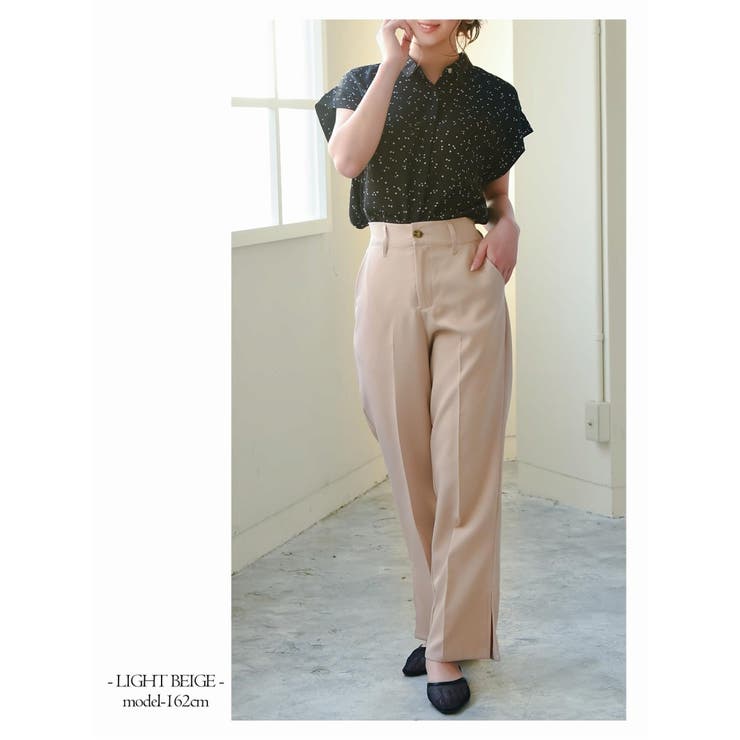 ロングパンツ センタープレス ロングパンツ | Rvate | 詳細画像7 