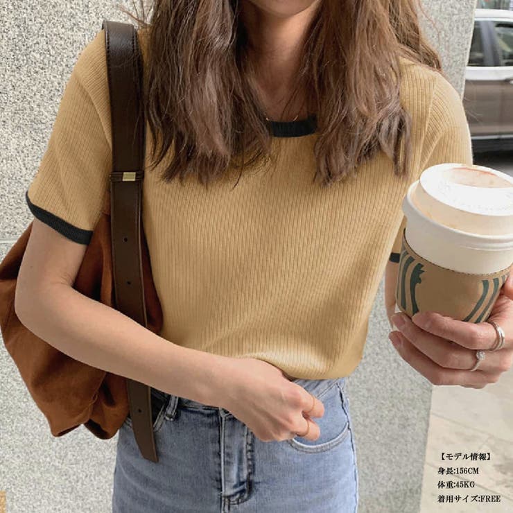 tシャツ 韓国ファッション　リボンデザインカットアウトカットソー レディース リボンオーバーサイズTシャツ | 韓国ファッション 高速ターミナル