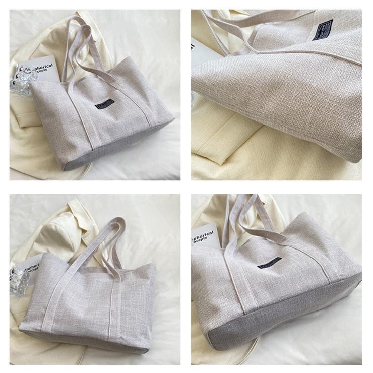 大人カジュアルなキャンバストートバッグ ショッピングバッグ 肩掛け | Beststore | 詳細画像8 