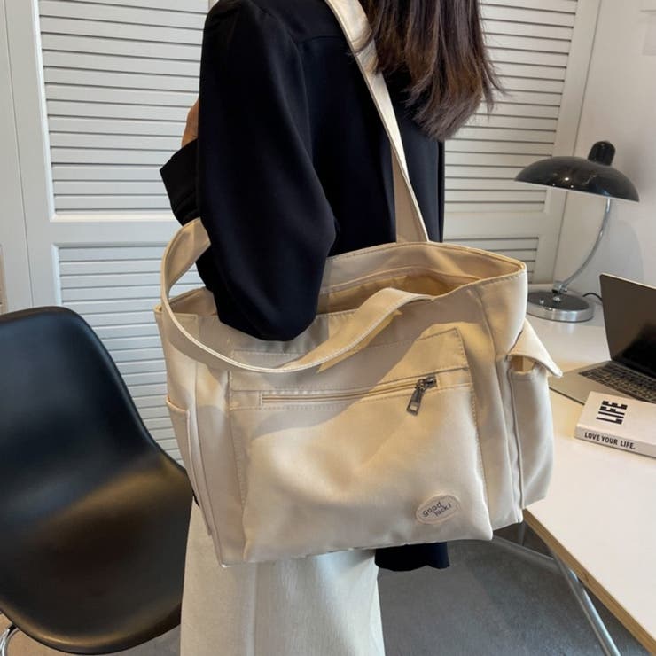 トートバッグ キャンバスバッグ ショルダーバッグ大きめ[品番