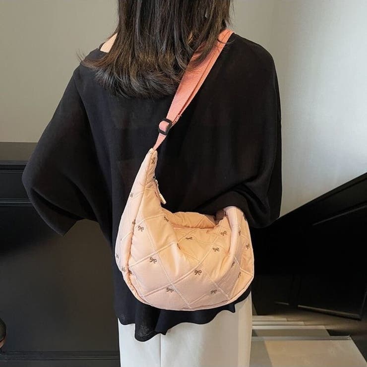 リボン刺繍キルティングショルダーバッグ（全5色） | Beststore | 詳細画像20 