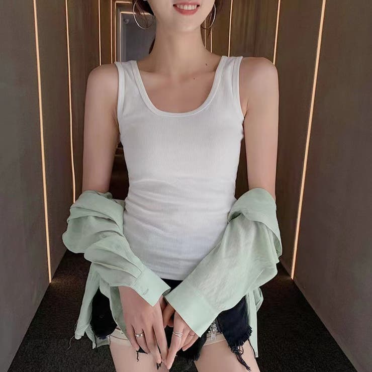 レディース トップス タンクトップ[品番：BSRW0000363