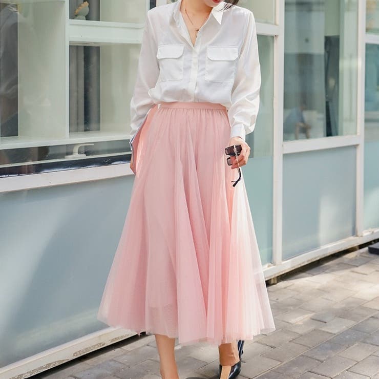 チュールスカート ロング チュールスカート | Beststore | 詳細画像12 