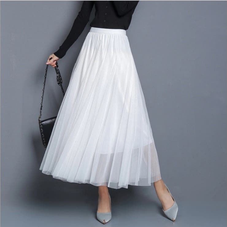 チュールスカート ロング チュールスカート | Beststore | 詳細画像13 