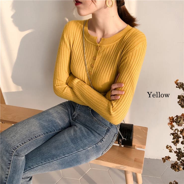 レディースファッション通販 レディースファッション リブニットトップス | Beststore | 詳細画像3 