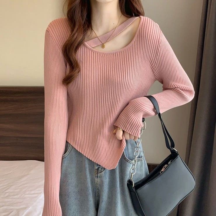 クルーネック ニットトップス セーター | Beststore | 詳細画像7 