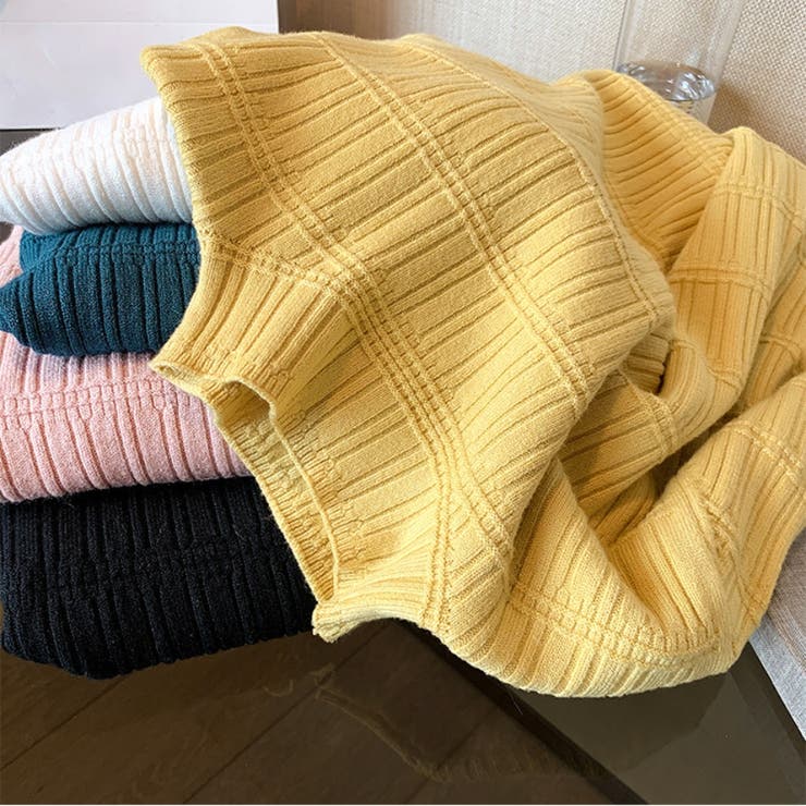 ハイネック リブニット 長袖 | Beststore | 詳細画像7 