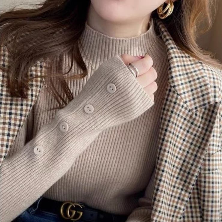 トップス ニット 薄手 | Beststore | 詳細画像1 