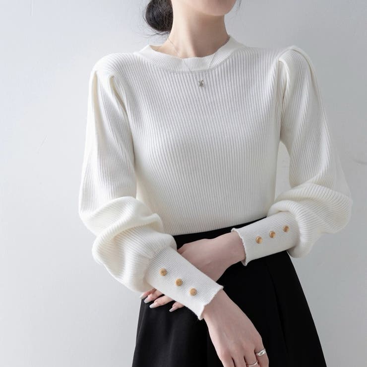 トップス ニット クールネック | Beststore | 詳細画像1 