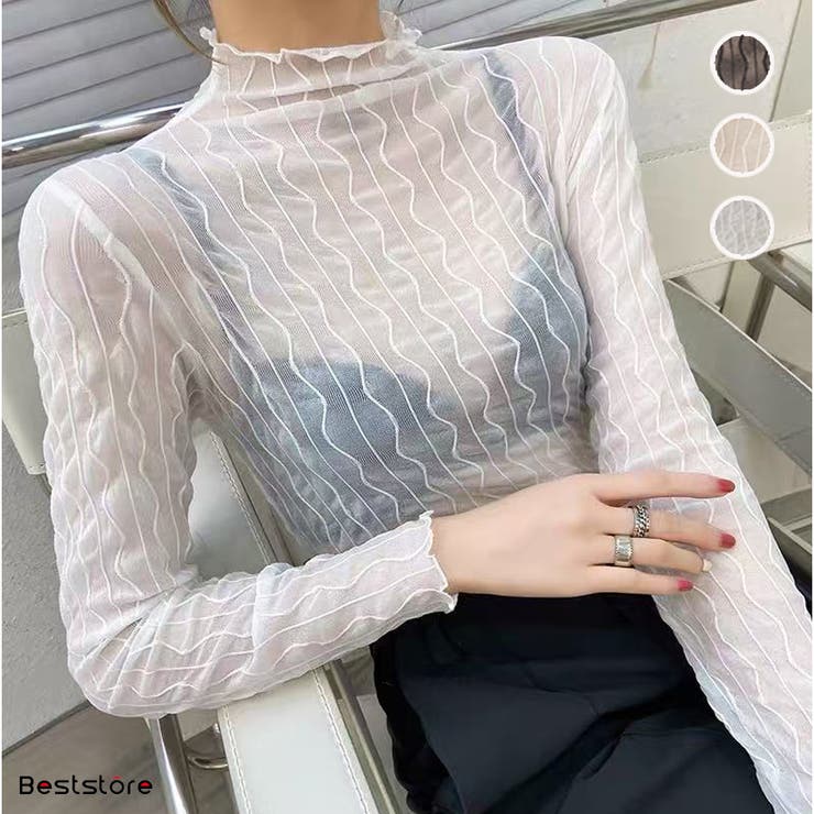 シアートップス チュールトップス レディース | Beststore | 詳細画像1 